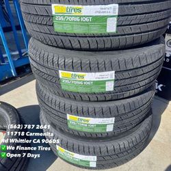 235/70/16 TBB All Season New Set of Tires Installed and Balanced Set de Llantas Nuevas Instaladas y Balanceadas
