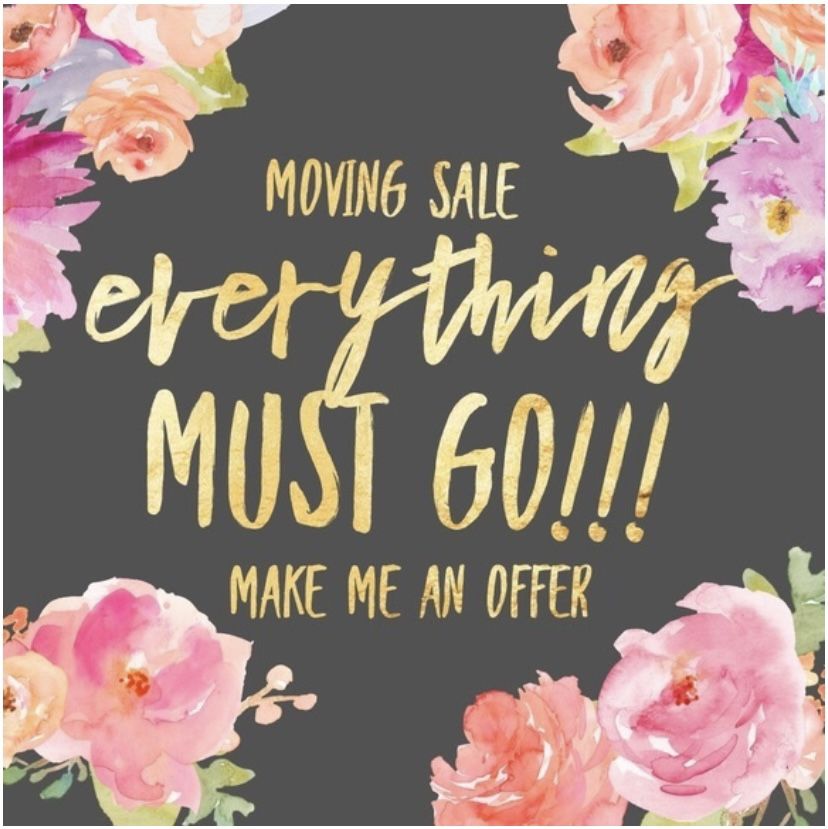 Everything On My Page Must Go No Reasonable Offer Refused