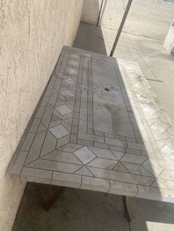 Heavy Duty patio table.