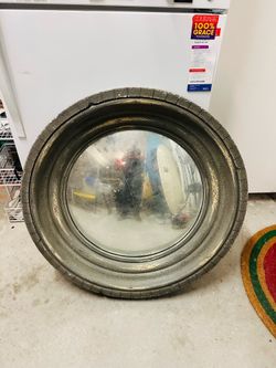 Restoration Hardware Madison Round Convex Mirror