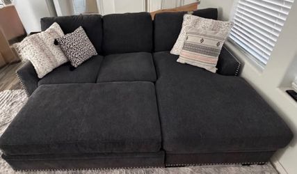 Couch with storage + “bed”