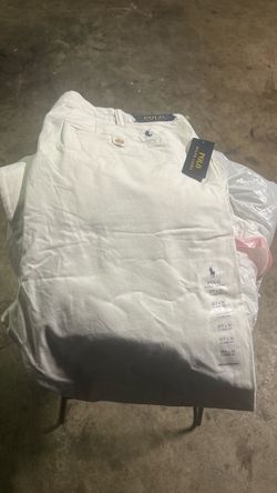 Polo Ralph Lauren Stretch classic fit pants  cream color size 42tx36