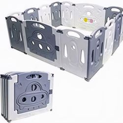 Gupamiga Baby playpen  Folding Play Pen Kids Activity Centre