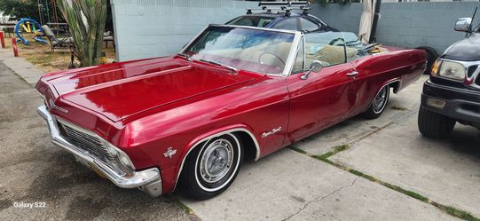 1965 SS Impala convertable , power top,tilt stearing, 350 motor, headers ,electric Fan, aluminum radiator, break booster, 48000 OBO TRADES AND CASH