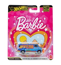 Hot Wheels Premium Pop Culture Barbie Custom GMC Panel Van (BBJHW98)