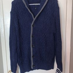 Men’s Size Large Club Room Cardigan $20