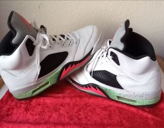 Jordan 5 (poison green)