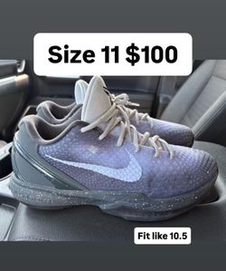 Nike Kobe size 11 fit like 10.5