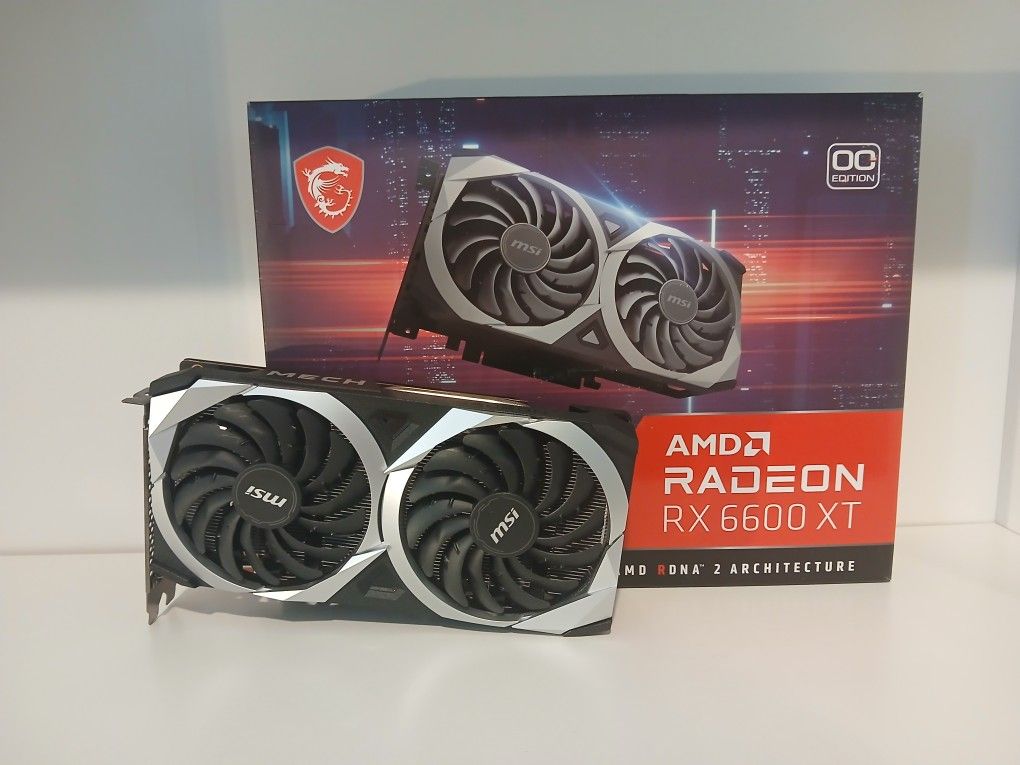 AMD Radeon Rx 6600 Xt Msi Mech 2x