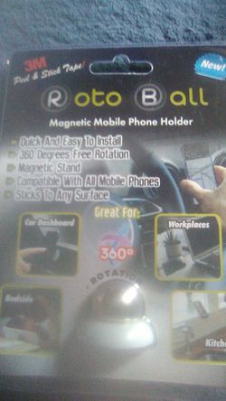 Magnetic phone holder