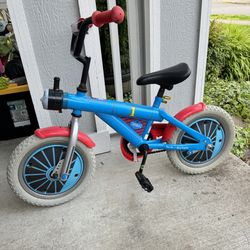 Thomas the Train 12 Inch Kids Bike Blue Red Dynacraft Bicycle