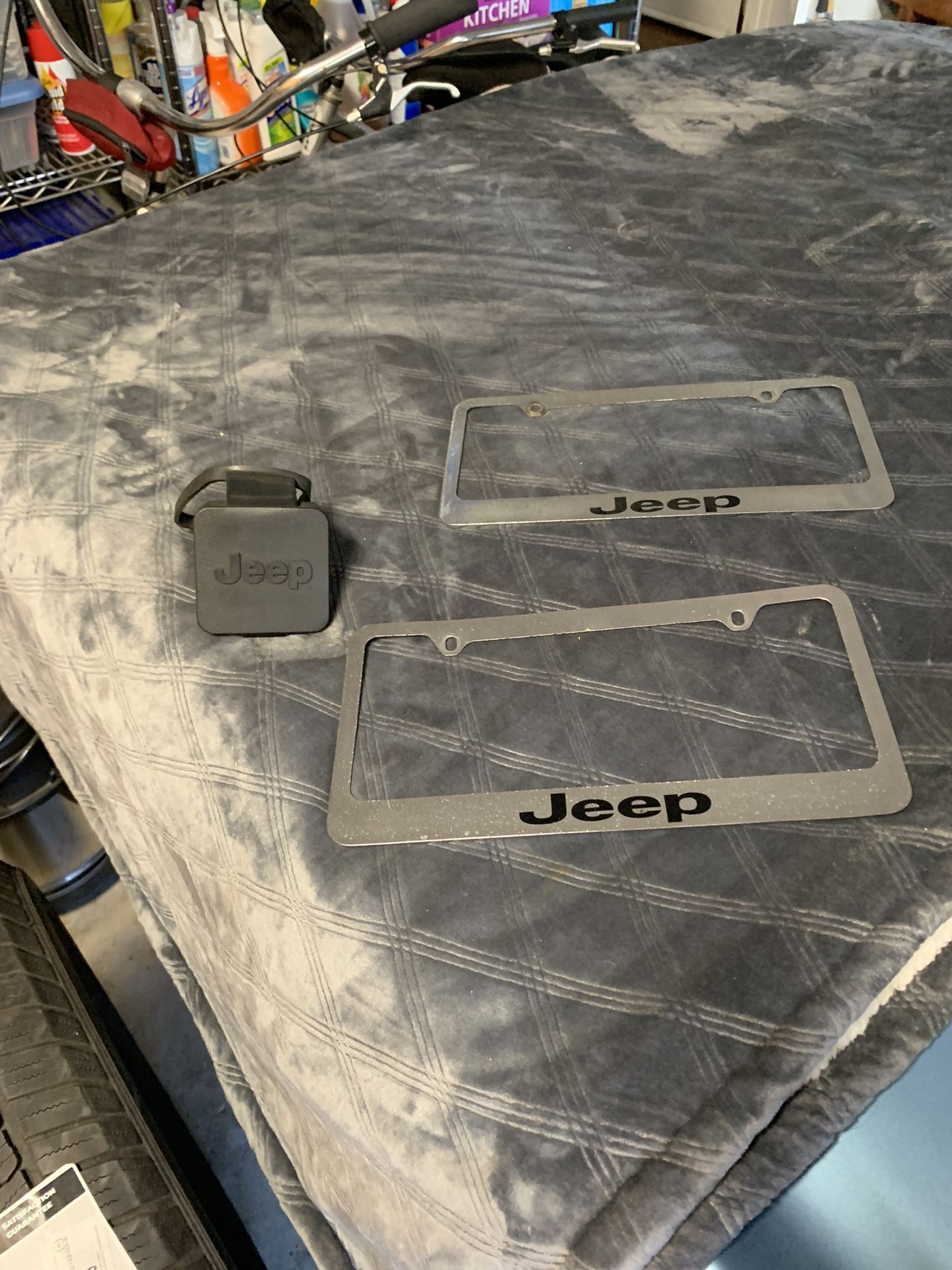 Jeep License Plates & Jeep Hitch Plug 