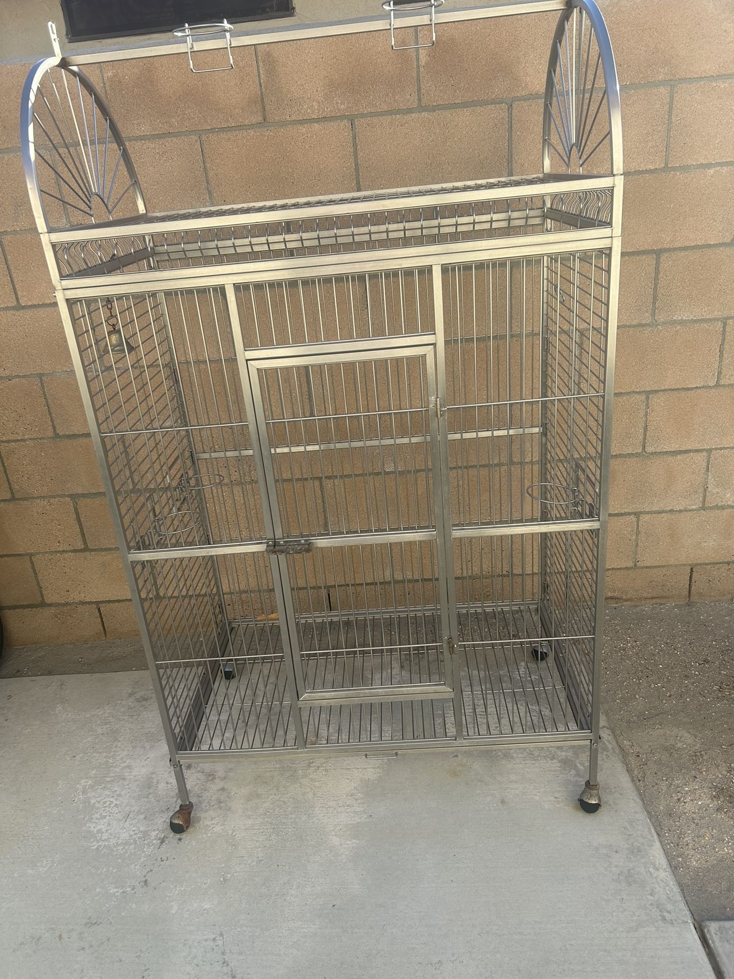 Designer High Gauge Steel Bird Cage —large