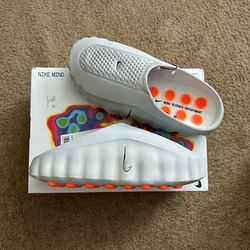 Nike Mind 001 Slides “Light Smoke Grey”