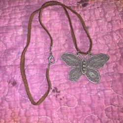 Butterfly necklace