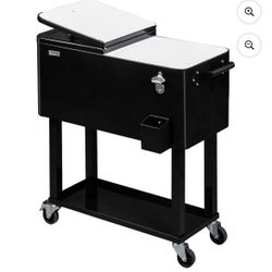 VINGLI 80 Quart Rolling Ice Chest