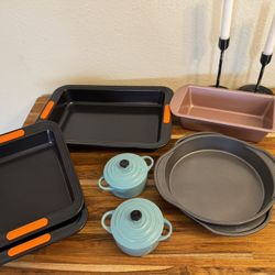 Full Set Of Baking Pans Le Creuset 