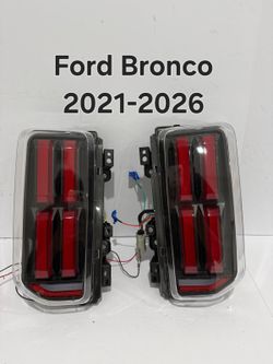Ford Bronco 2021-2023 Tail Lights