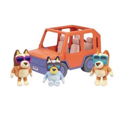 Bluey Big Heeler 4WD and Family Toddler Toy Car