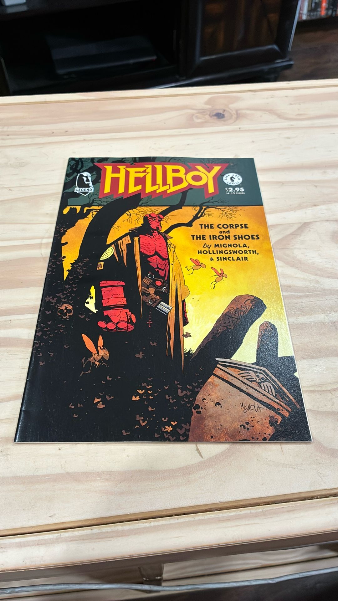 Hellboy The Corpse And The Iron Shoes