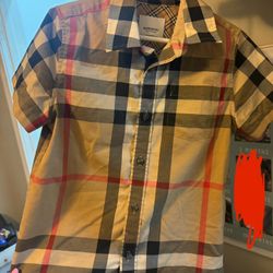 Boys Burberry Shirt 