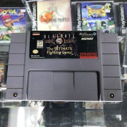 Ultimate Mortal Kombat 3 SNES $50 Gamehogs 11am-7pm
