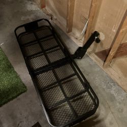 RV/Van Exterior Metal Basket
