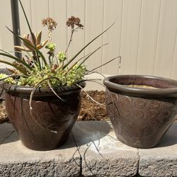 Ceramic Outdoor Pots