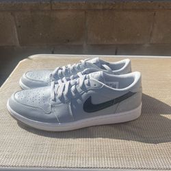 Jordan 1 Golf Low Wolf Grey Gum 