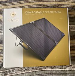 Halo 100W Portable Solar Panel