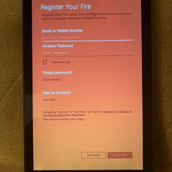 Amazon Fire HD 8 (7th Generation) 32GB, Wi-Fi, 8In - Black