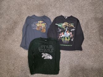 Kids Star wars long sleeve shirts