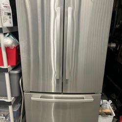 WHIRLPOOL GOLD REFRIGERATOR STAINLESS STEEL 25 CU FT