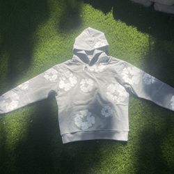 Grey Denim Tears Hoodie