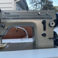 Vintage TACSEW Industrial Sewing Machine 20U43