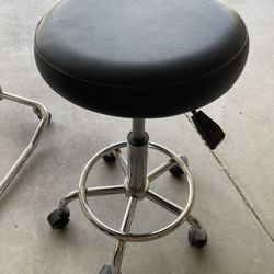 Stool with Wheels