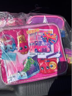 Shopkins lunch bag