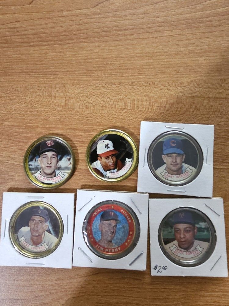 1960s Baseball Coins