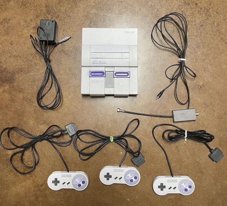 SNES Super Nintendo Console