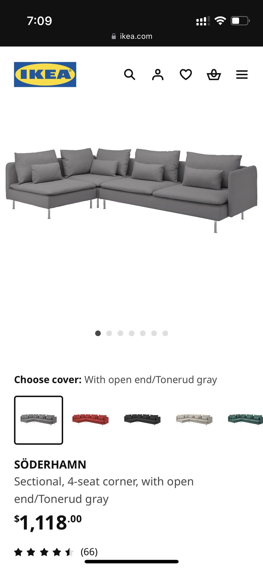 IKEA Sofa grey
