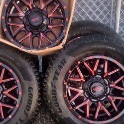 Set Of 18 Inch Wheels Jeep/Chevy