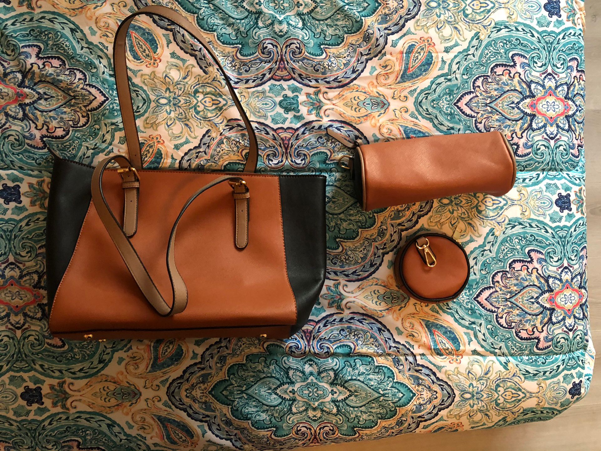 Brand New Cute Purse - Comes With Two Additional Small Wallets