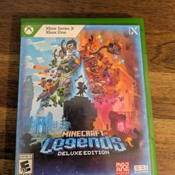 Minecraft Legends Xbox Deluxe Edition 