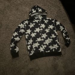 Bape Star Zip Up Size Small Fit Big