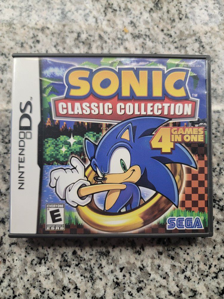 Sonic Classic Collection (Nintendo DS, Complete)