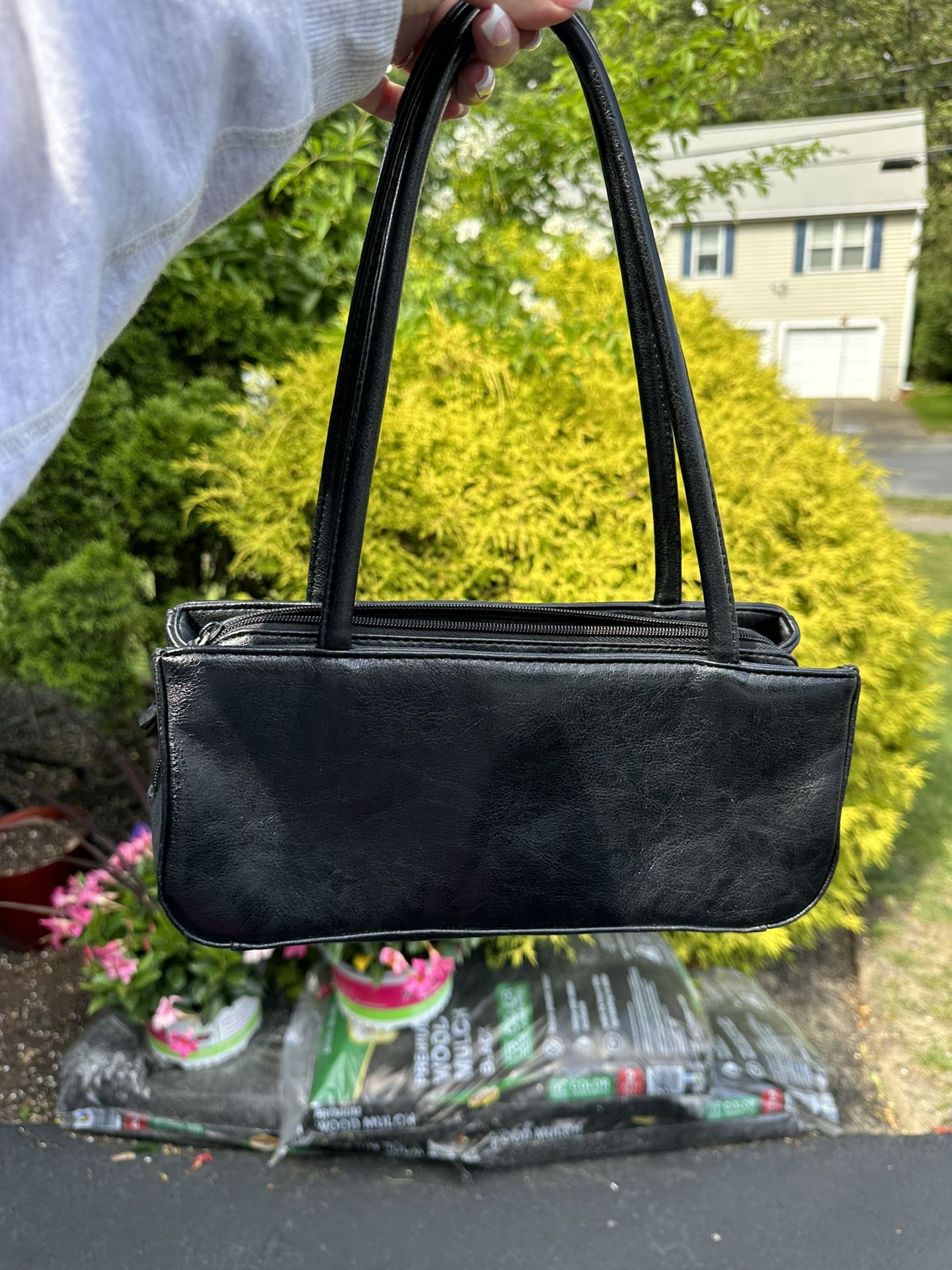 Vintage Black leather Purse