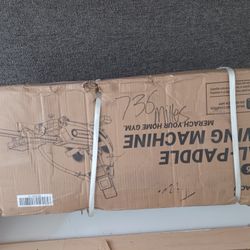 Merach MR- R26 Dual Paddle Rowling Machine.  Brand New SEALED.  90 DAYS Warranty 