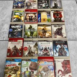 PlayStation 3 Games – $10 Each