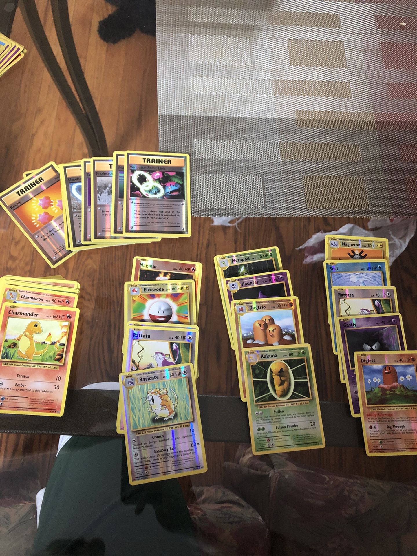 Pokemon cards( evolutions) holos