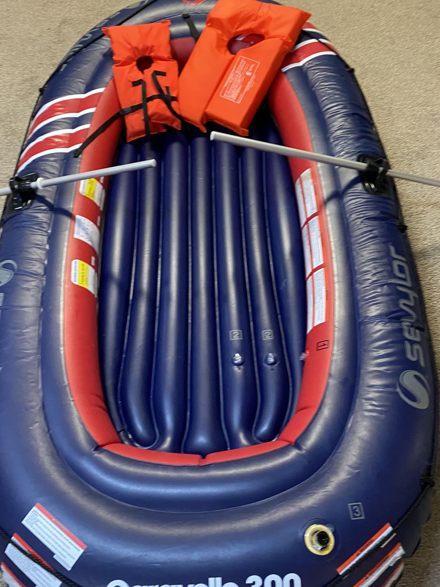 Caravelle 300 Inflatable Boat From Sevylor 3 Person Boat